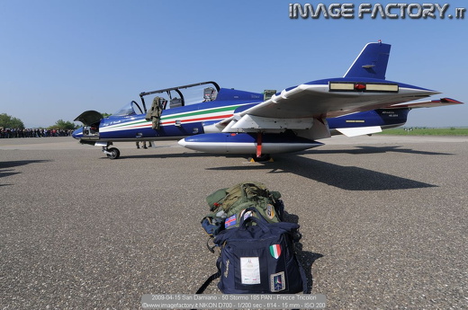 2009-04-15 San Damiano - 50 Stormo 185 PAN - Frecce Tricolori
